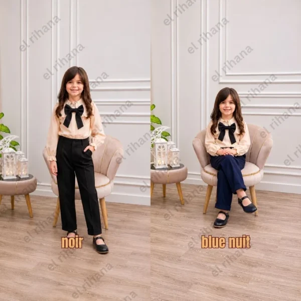 أنصومبل كلاصيك (3 قطع) للبنات مودال أنيق للحفلات و المدرسة